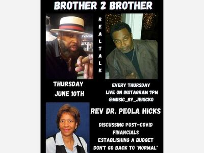 Brother 2 Brother with Rev Dr. Peola Hicks
