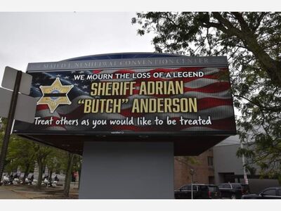 Funeral services for the late Sheriff Adrian  Butch  Anderson will be held today